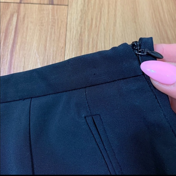 Prada Navy High Rise Straight Leg Trouser Pants - Picture 16 of 16